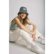 Hindbag Bob Bucket Hat - Denim Grey