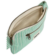 Hindbag Harry Rectangle Bum Bag - Green Stripes