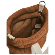 Hindbag Louise Square Teddy Crossbody Bag - Brown
