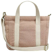 Hindbag Louise Square Teddy Crossbody Bag - Powder Pink
