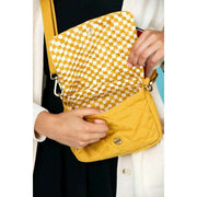 Hindbag Margault Quilted Shoulder Bag - Saffron Yellow