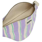 Hindbag Olivia Bum Bag - Green/Parma Stripes