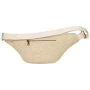 Hindbag Sofia XL Woven Bum Bag - Nude Beige