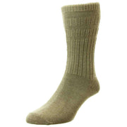 HJ Hall Thermal Wool Softop Socks - Taupe Beige