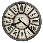 Howard Miller Company Time 11 Wall Clock - Nickel Grey
