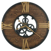 Howard Miller Murano Wall Clock - Matte Black