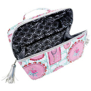 Jessica Russell Flint Hamptons Cosmetics Bag - Pink/Blue/White