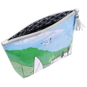 Jessica Russell Flint St Ives Make Up Bag - Blue/Green/White