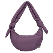 Lefrik Biwa Puffy Micro Shoulder Bag - Plum