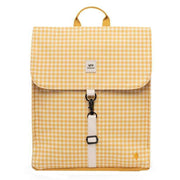 Lefrik Handy Mini Vichy Backpack - Mustard Yellow