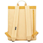 Lefrik Handy Vichy Backpack - Mustard Yellow