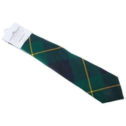 Locharron of Scotland Reiver Johnstone Modern Tartan Tie - Dark Green/Navy