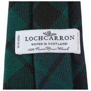 Locharron of Scotland Reiver MacKay Modern Tartan Tie - Green/Navy