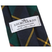 Locharron of Scotland Reiver MacLeod Of Harris Modern Tartan Tie - Navy/Green