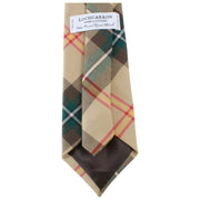 Locharron of Scotland Reiver Saskatchewan Tartan Tie - Beige/Black/Red