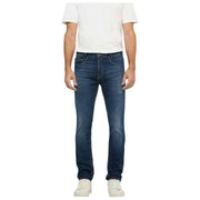 MAC Jeans Arne Pipe Hemp Denim Jeans - Dark Blue 3D Wash