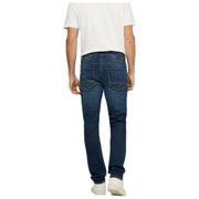 MAC Jeans Arne Pipe Hemp Denim Jeans - Dark Blue 3D Wash