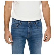 MAC Jeans Arne Pipe Hemp Denim Jeans - Mid Blue Authentic