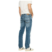 MAC Jeans Arne Recycled Denim Jeans - Mid Blue Authentic Used