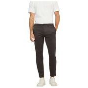 MAC Jeans Griffin Printed Jersey Trousers - Hot Fudged Brown