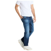 MAC Jeans Rick Vintage Denim Jeans - Dark Blue Authentic 3D Used
