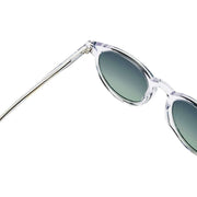 MessyWeekend Depp Sunglasses - Crystal/Green