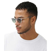 MessyWeekend Depp Sunglasses - Crystal/Green