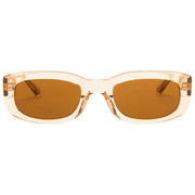 MessyWeekend Leon Blue Light Sun Reading Glasses - Brown/Peach Beige