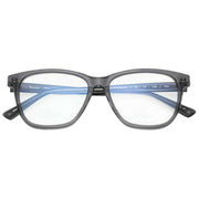 MessyWeekend Remy Blue Light Reading Glasses - Clear/Ash Grey