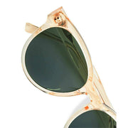 MessyWeekend Rita Sunglasses - Champagne/Green