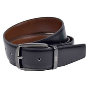 Miguel Bellido Classic Reversible Belt - Black/Medium Brown