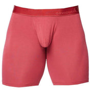 Obviously PrimeMan Boxer Brief 9inch Leg - Brick Red