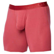 Obviously PrimeMan Boxer Brief 9inch Leg - Brick Red