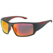 O'Neill High Wrap Performance Sports Sunglasses - Grey/Red
