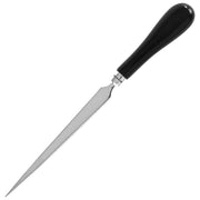 Orton West Ebony Letter Opener - Silver/Black