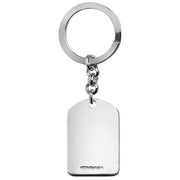 Orton West Sterling Silver Hovis Shaped Key Ring - Silver