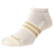 Pantherella Sprint Sports Luxe Cushioned Trainer Socks - Cream