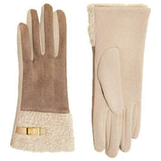 Powder Audrey Gloves - Stone Beige