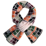 Powder Dani Cosy Scarf - Damson Mix Purple