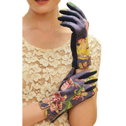 Powder Kylie Exotic Evening Gloves - Ink Navy