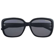 Radley London Square Eye Wrap Sunglasses - Black