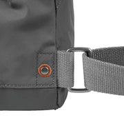 Roka Bantry B Small Creative Waste Two Tone Recycled Nylon Backpack - Graphite Grey/Spearmint Blue