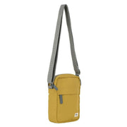 Roka Bond Recycled Canvas Crossbody Bag - Flax Yellow