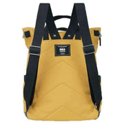 Roka Canfield B Medium Black Label Recycled Canvas Backpack - Flax Yellow