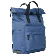 Roka Canfield B Medium Black Label Recycled Canvas Backpack - Pacific Blue