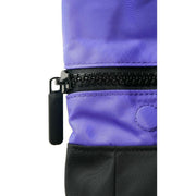 Roka Canfield B Medium Creative Waste Two Tone Recycled Nylon Backpack - Black/Simple Purple