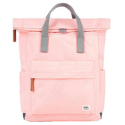 Roka Canfield B Medium Recycled Nylon Backpack - Punch Pink