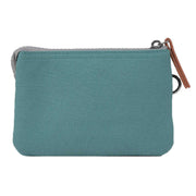 Roka Carnaby Small Sustainable Canvas Wallet - Sage Green