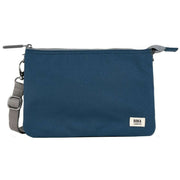 Roka Carnaby XL Recycled Canvas Crossbody Bag - Deep Blue