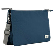 Roka Carnaby XL Recycled Canvas Crossbody Bag - Deep Blue